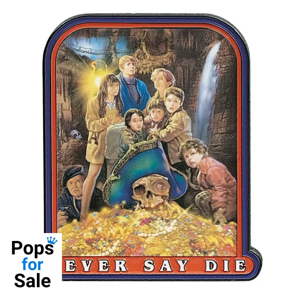 The Goonies Pin Badge 40th Anniversary Never Say Die Pins & Brooches