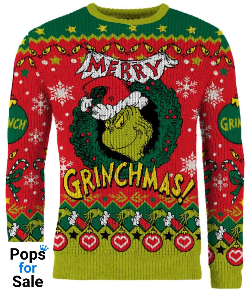 The Grinch: Christmas Jumper (Size: X-Small)