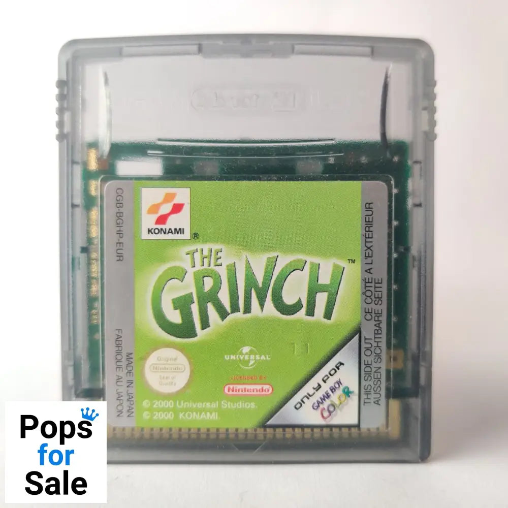 The Grinch for Nintendo Gameboy Color - [Just Cartridge]