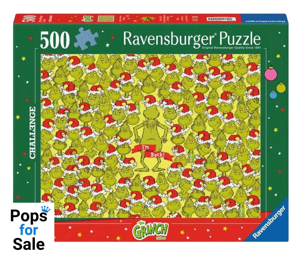 The Grinch Jigsaw Puzzle Challenge Merry Grinchmas (500 pieces) Puzzles