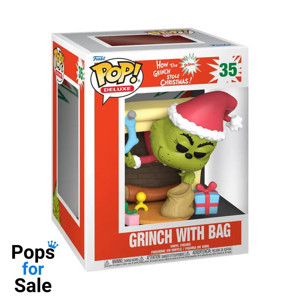 The Grinch POP! Deluxe Vinyl Figure Grinch w/Bag 9 cm