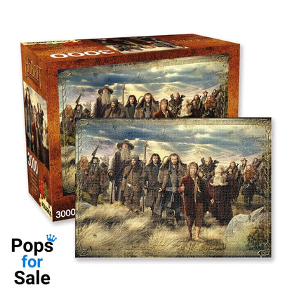 The Hobbit: An Unexpected Journey Jigsaw Puzzle Map (3000 pieces)