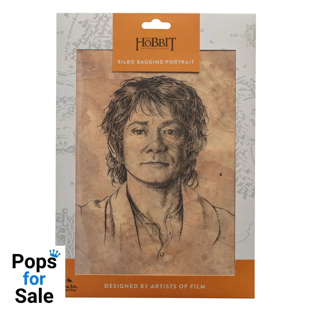 The Hobbit Art Print Portrait of Bilbo Baggins 21 x 28 cm