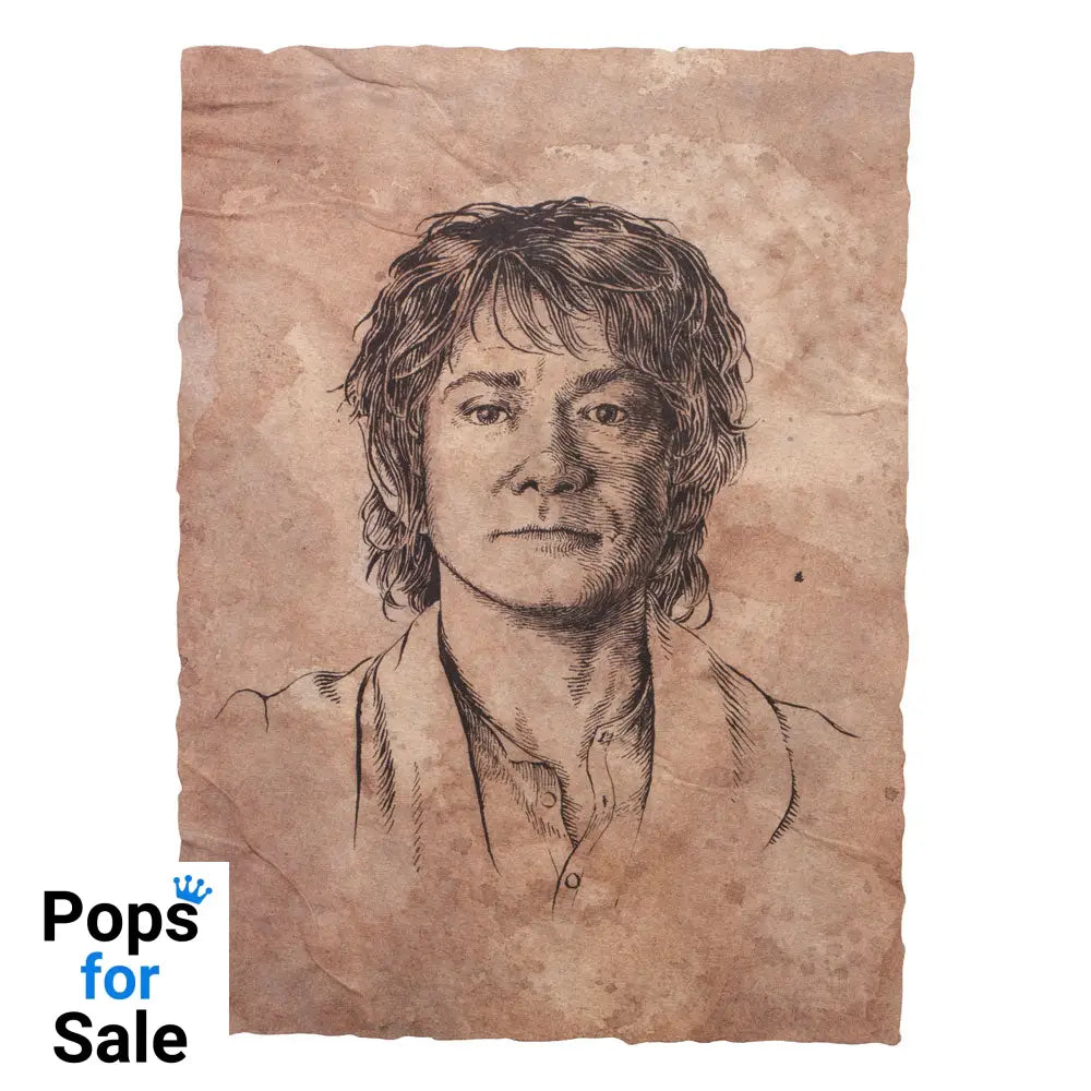 The Hobbit Art Print Portrait of Bilbo Baggins 21 x 28 cm Posters & Wallscrolls