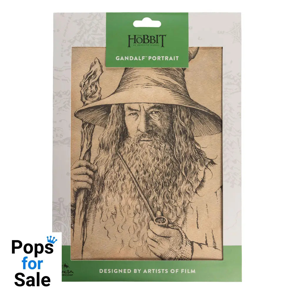 The Hobbit Art Print Portrait of Gandalf the Grey 21 x 28 cm