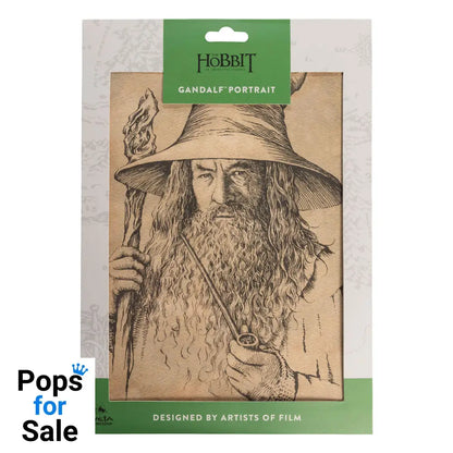 The Hobbit Art Print Portrait of Gandalf the Grey 21 x 28 cm