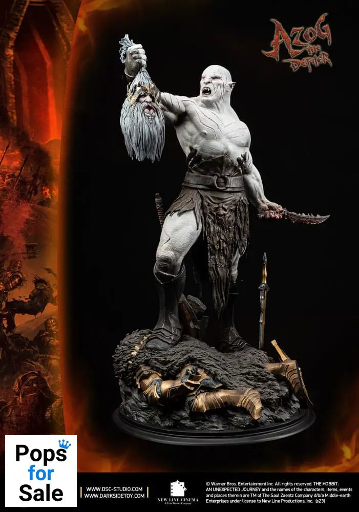 The Hobbit MS Series Statue 1/3 Azog The Defiler John Howe Signature Edition Edition 90 cm