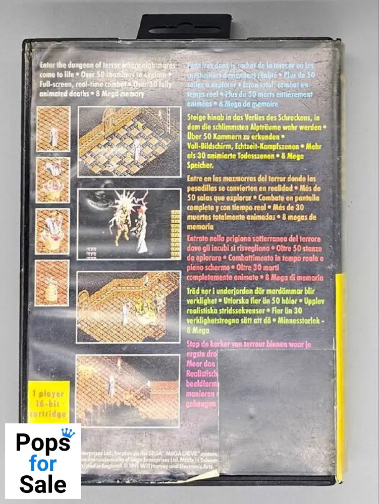 The Immortal for Sega Mega Drive (MD) - [No Manual]