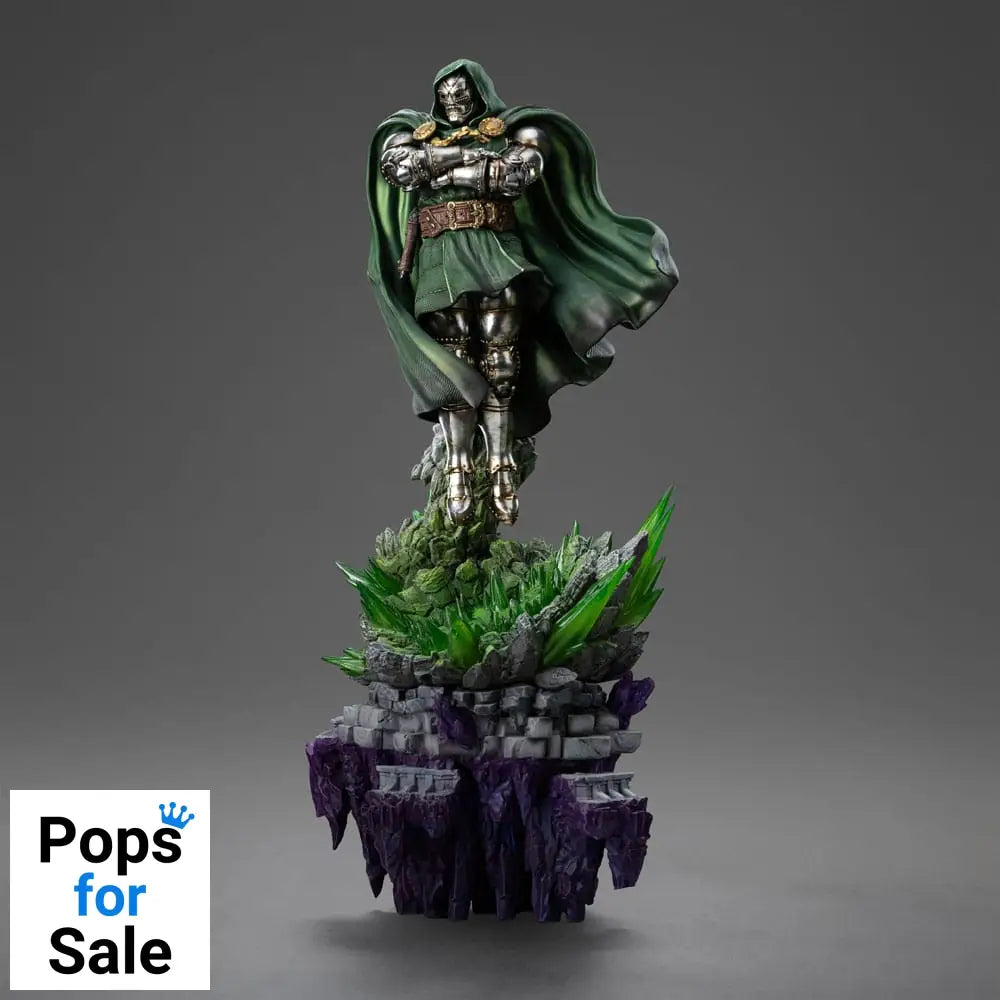 The Infinity Gauntlet Marvel Legends Diorama Statue 1/10 Doctor Doom Deluxe Edition 42 cm