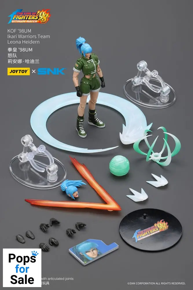 The King Of Fighters '98 Action Figure Hero Team Leona Heidern 11 cm