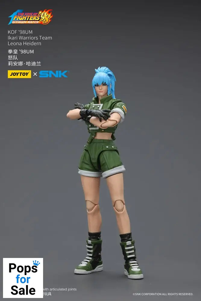 The King Of Fighters '98 Action Figure Hero Team Leona Heidern 11 cm