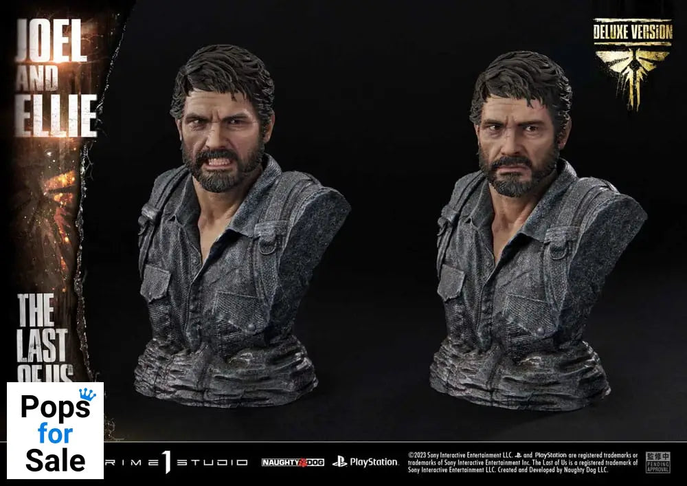 The Last of Us Part I Ultimate Premium Masterline Series Statue Joel & Ellie Deluxe Bonus Version (The Last of Us Part