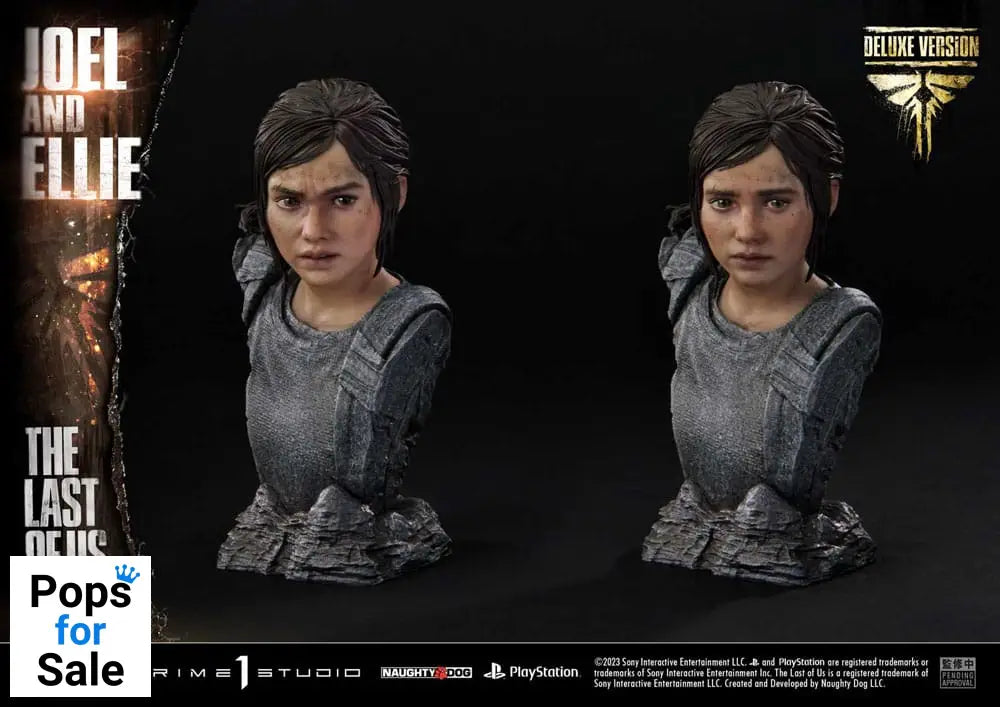 The Last of Us Part I Ultimate Premium Masterline Series Statue Joel & Ellie Deluxe Bonus Version (The Last of Us Part