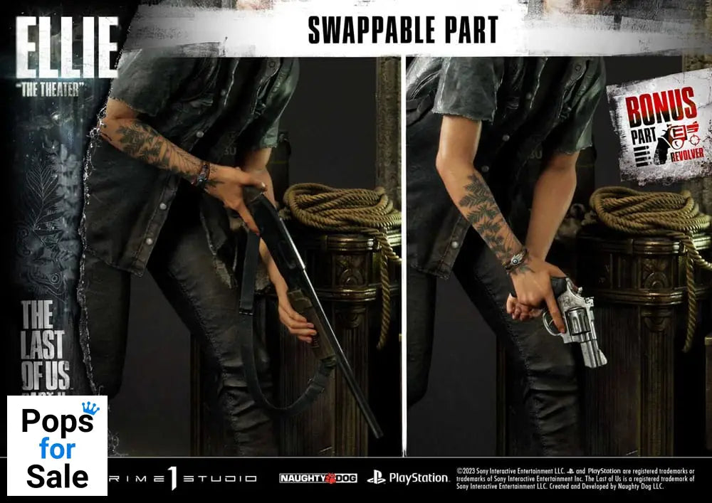 The Last of Us Part II Ultimate Premium Masterline Series Statue 1/4 Ellie &quot;The Theater&quot; Bonus Version 58 cm