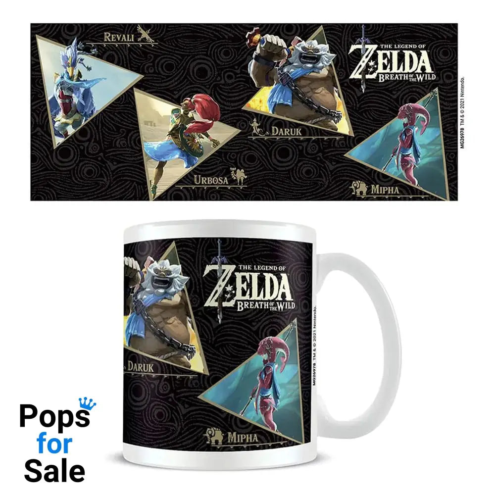 The Legend of Zelda Breath of the Wild Mug Champions Cups & Mugs