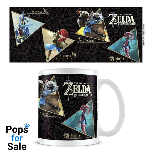 The Legend of Zelda Breath of the Wild Mug Champions Cups & Mugs