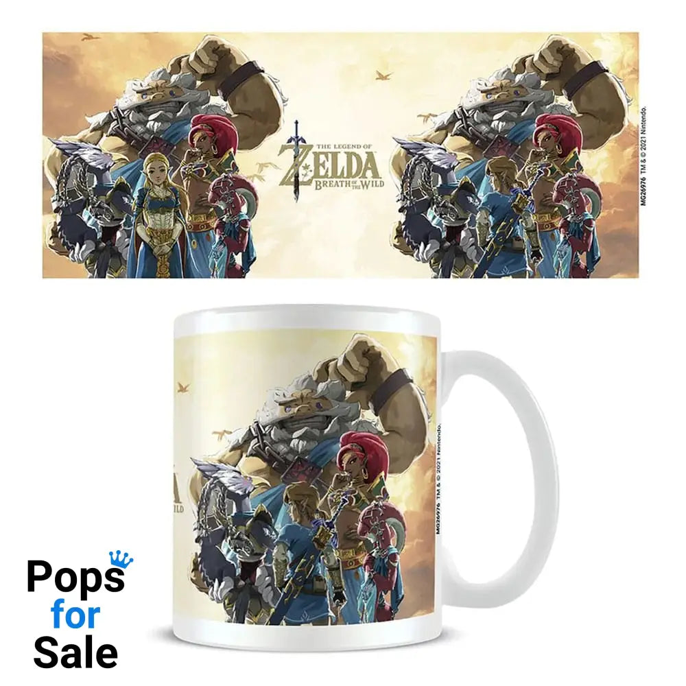 The Legend of Zelda Breath of the Wild Mug Champions Sunset