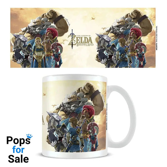 The Legend of Zelda Breath of the Wild Mug Champions Sunset