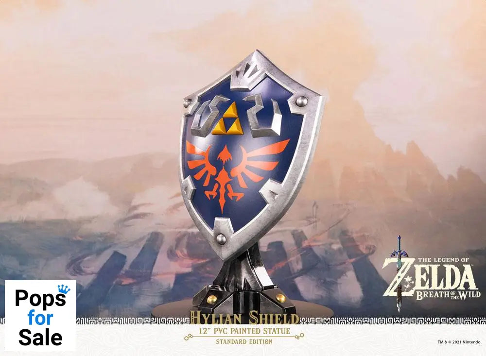 The Legend of Zelda Breath of the Wild PVC Statue Hylian Shield Standard Edition 29 cm Statues