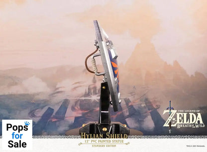 The Legend of Zelda Breath of the Wild PVC Statue Hylian Shield Standard Edition 29 cm