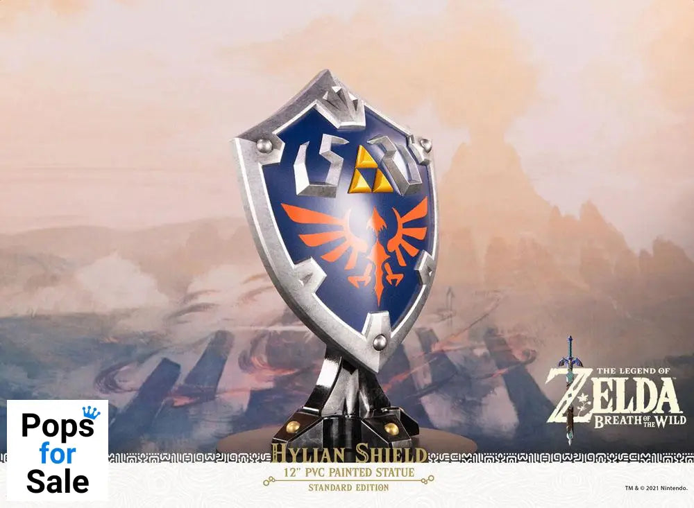 The Legend of Zelda Breath of the Wild PVC Statue Hylian Shield Standard Edition 29 cm