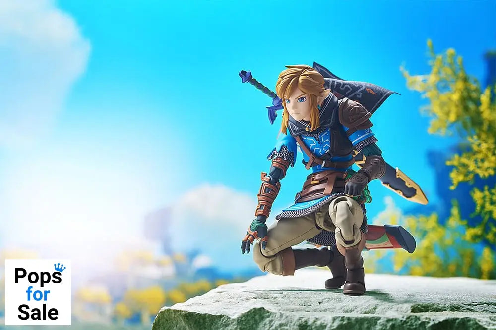 The Legend of Zelda Tears of the Kingdom Figma Action Figure Link Tears of the Kingdom Ver. DX Edition 15 cm