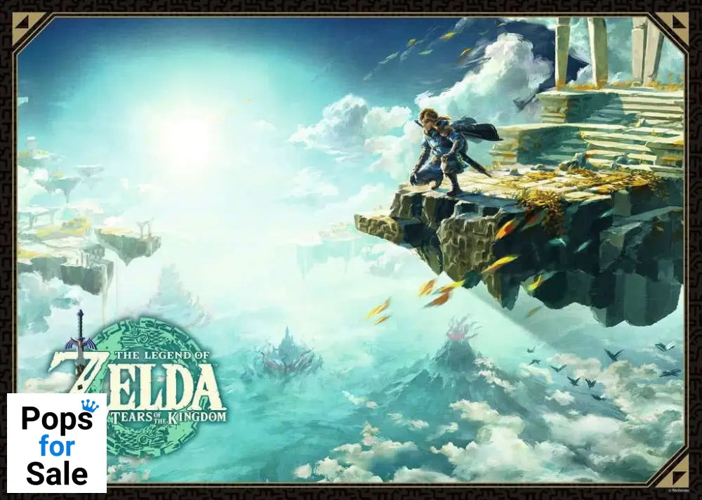 The Legend of Zelda: Tears of the Kingdom Jigsaw Puzzle Cover Art (1000 pieces)
