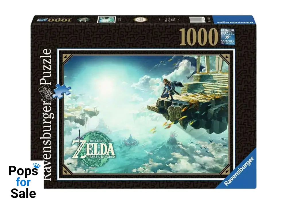 The Legend of Zelda: Tears of the Kingdom Jigsaw Puzzle Cover Art (1000 pieces)