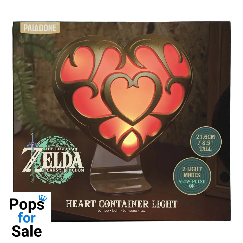 The Legend of Zelda: Tears of the Kingdom Light Heart Container 22 cm Lamps / Lights