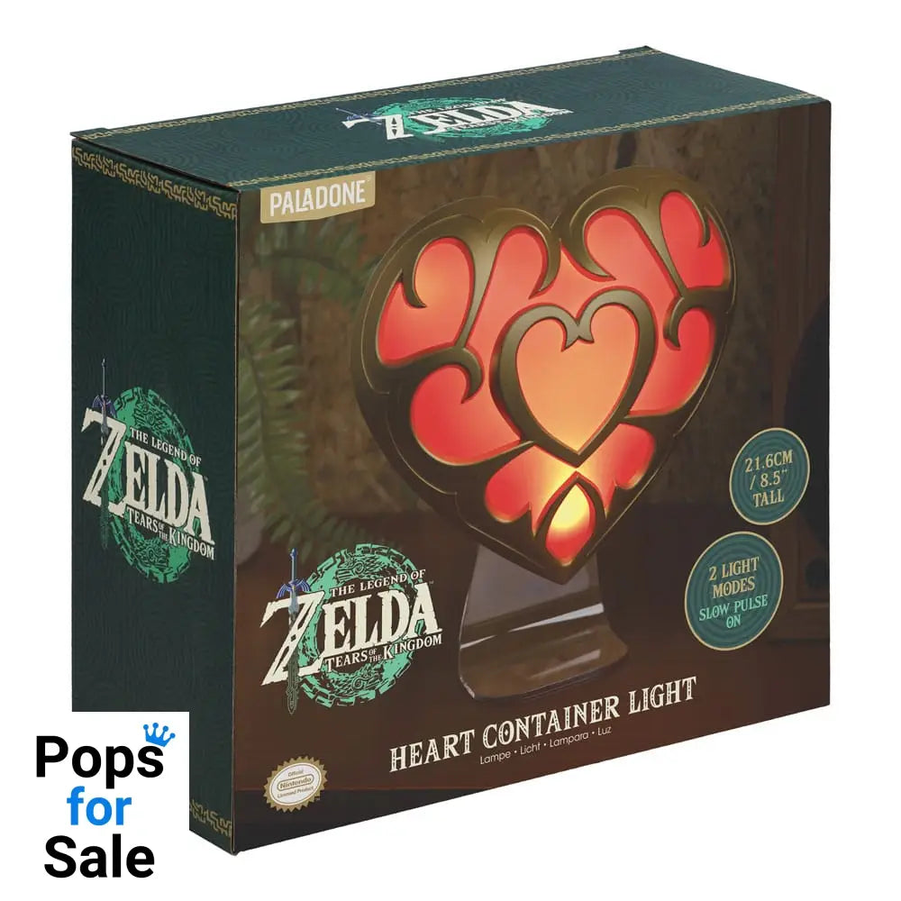 The Legend of Zelda: Tears of the Kingdom Light Heart Container 22 cm Lamps / Lights