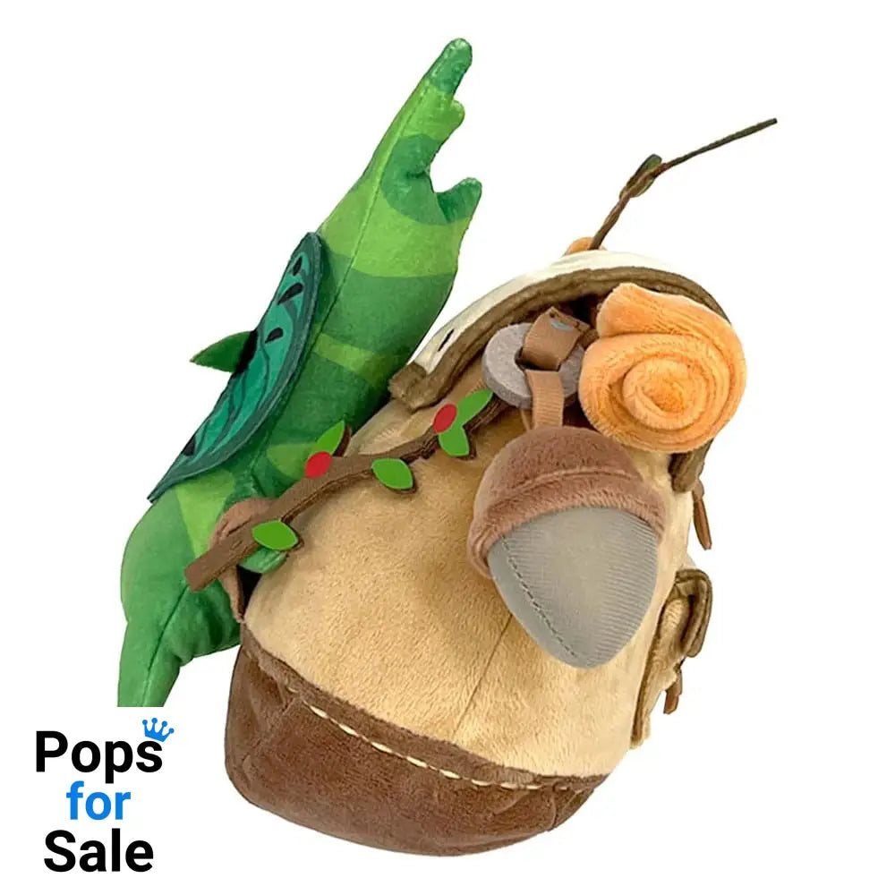 The Legend of Zelda: Tears of the Kingdom Plush Figure ZP04 Korok with Backpack Brown 17 cm