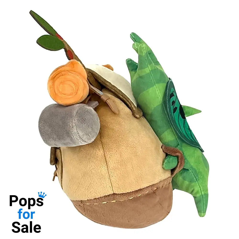 The Legend of Zelda: Tears of the Kingdom Plush Figure ZP04 Korok with Backpack Brown 17 cm