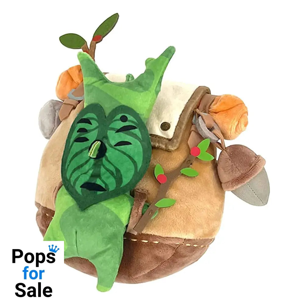 The Legend of Zelda: Tears of the Kingdom Plush Figure ZP04 Korok with Backpack Brown 17 cm