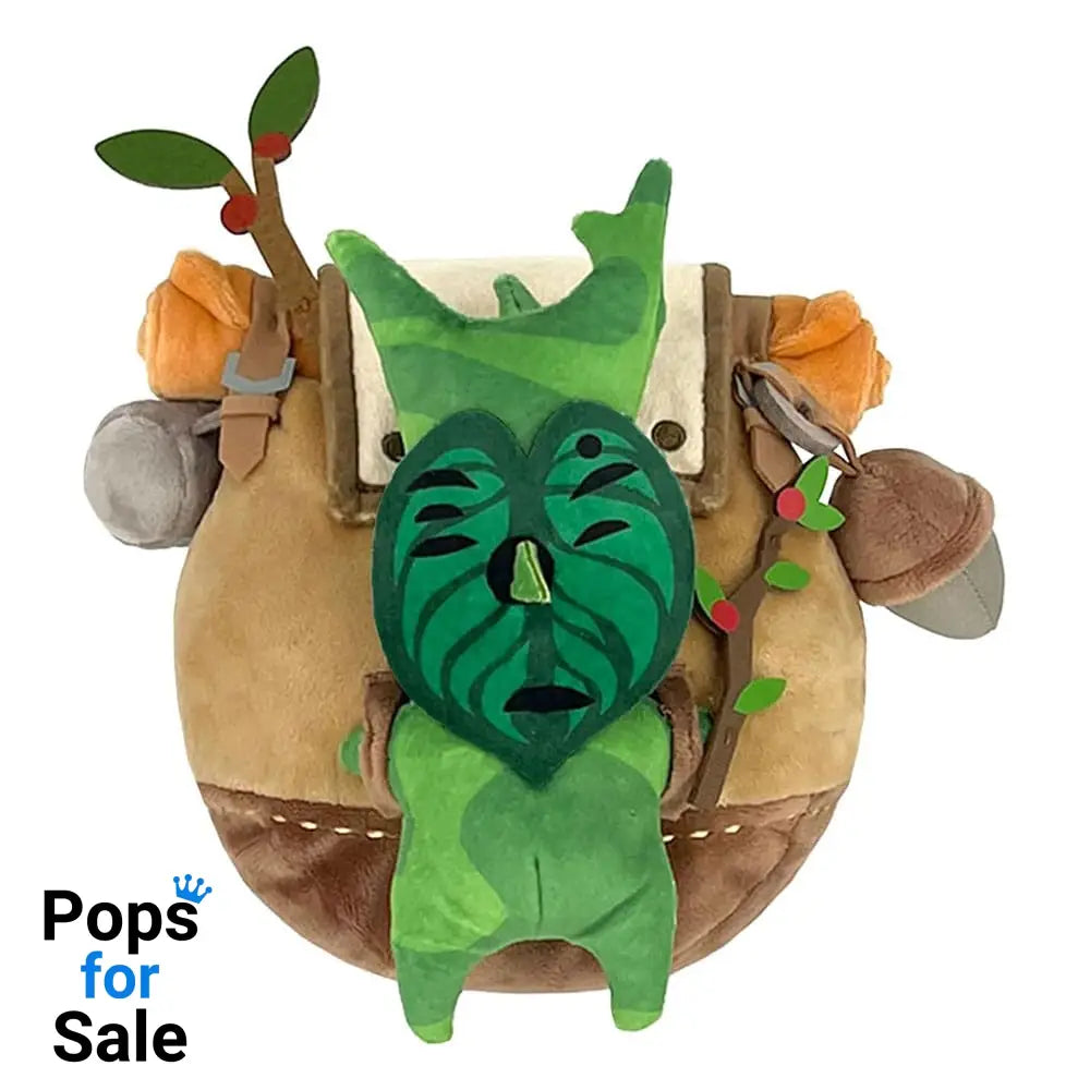 The Legend of Zelda: Tears of the Kingdom Plush Figure ZP04 Korok with Backpack Brown 17 cm