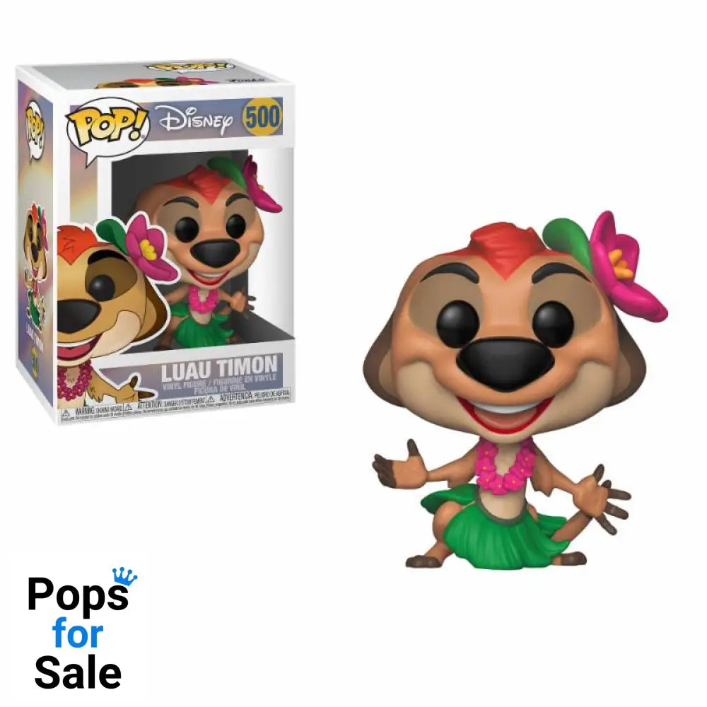The Lion King POP! Disney Vinyl Figure Luau Timon 9 cm