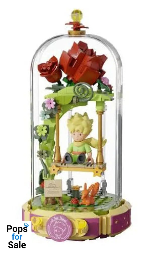 The Little Prince Eternity Series Construction Set Rose Swing 20 cm Construction kits