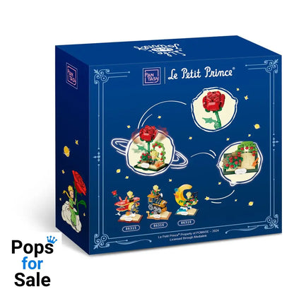 The Little Prince Starry Ride Construction Set Rose 15 cm