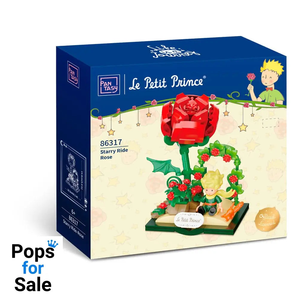 The Little Prince Starry Ride Construction Set Rose 15 cm