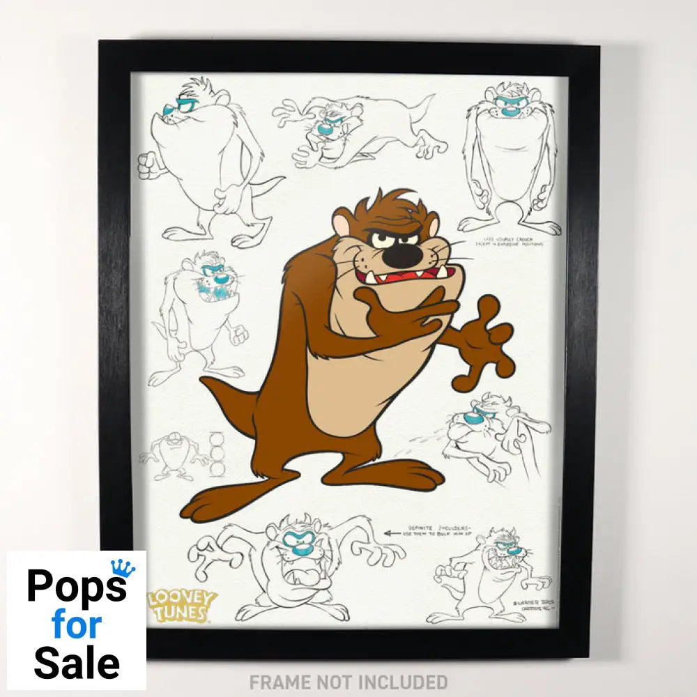 The Looney Tunes Tazmanian Devil Limited Edition Fan-Cel Fan-Cel