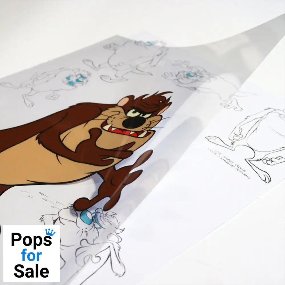 The Looney Tunes Tazmanian Devil Limited Edition Fan-Cel Fan-Cel
