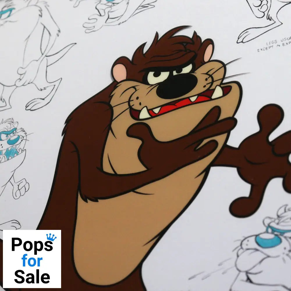 The Looney Tunes Tazmanian Devil Limited Edition Fan-Cel Fan-Cel