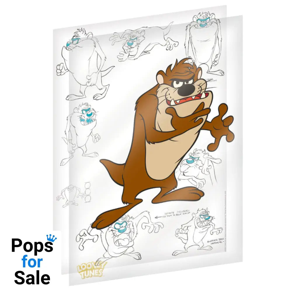 The Looney Tunes Tazmanian Devil Limited Edition Fan-Cel Fan-Cel