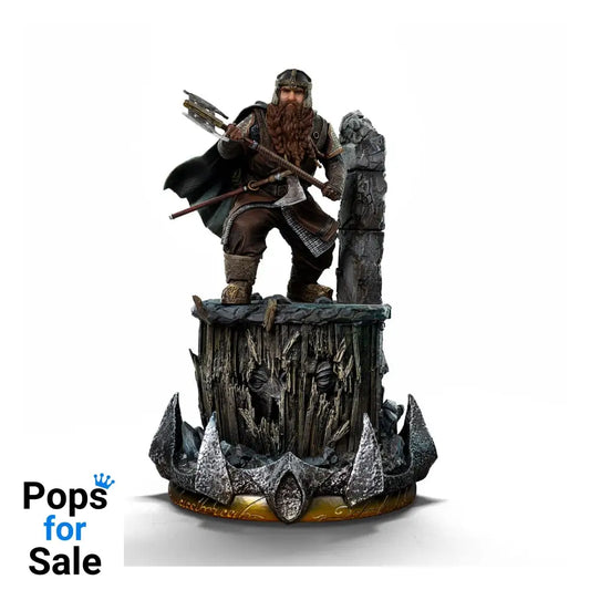 The Lord of the Rings Art Scale Statue 1/10 Gimli Unleashed 26 cm