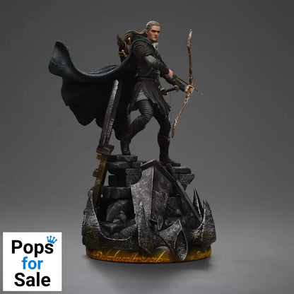 The Lord of the Rings Art Scale Statue 1/10 Legolas Unleashed 29 cm