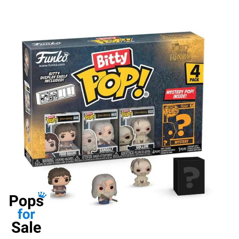 The Lord of the Rings Bitty POP! Vinyl Figure 4-Pack Frodo 2,5 cm