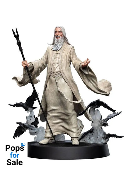 The Lord of the Rings Figures of Fandom PVC Statue Saruman the White 26 cm Mini-figures