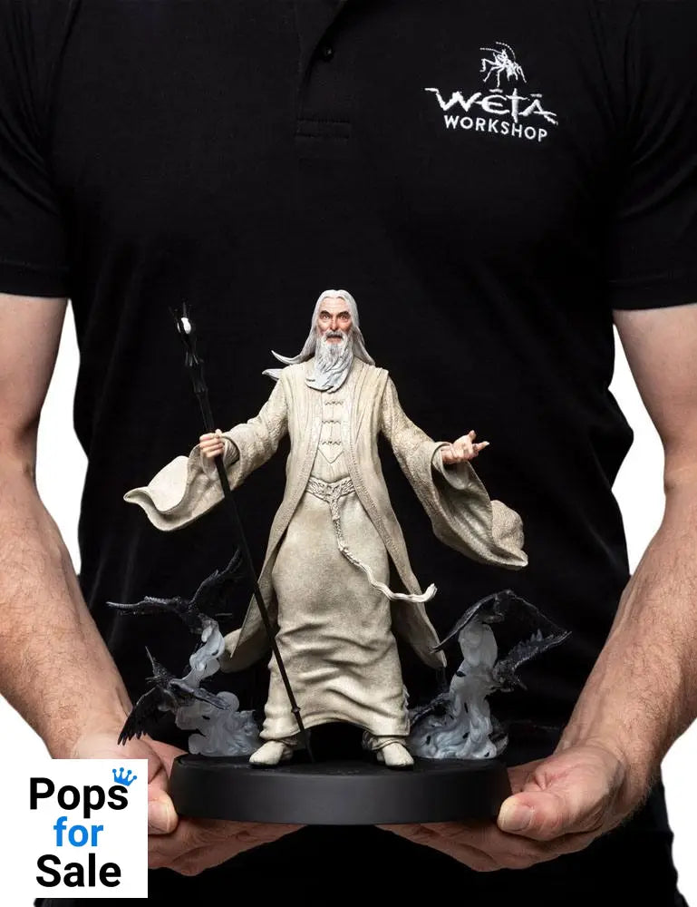 The Lord of the Rings Figures of Fandom PVC Statue Saruman the White 26 cm