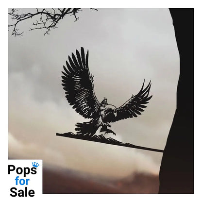 The Lord of the Rings Metalbird Gandalf on Gwaihir 30 cm