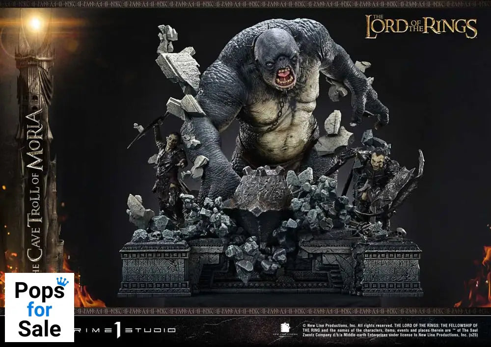 The Lord of the Rings Premium Masterline Series Statue 1/6 Cave Troll of Moria 91 cm Statues