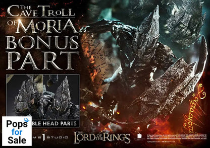 The Lord of the Rings Premium Masterline Series Statue 1/6 Cave Troll of Moria Bonus Version 91 cm